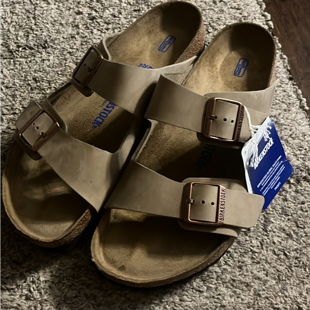 Birkenstock Beige Sandals with Buckles Brand new with tags